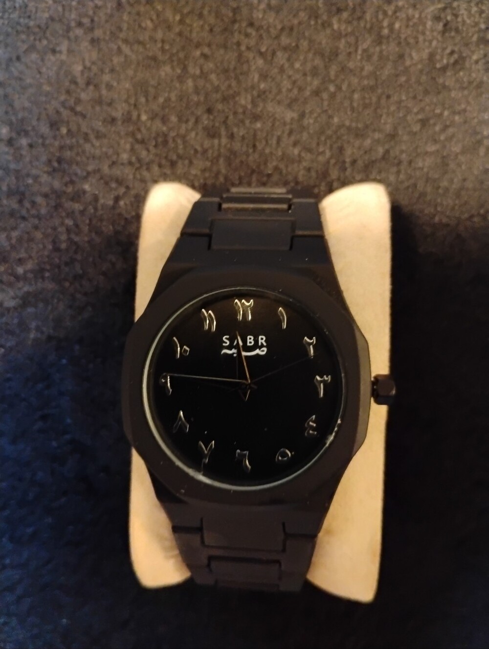 SABR Black Arabic Numeral Men's Watch